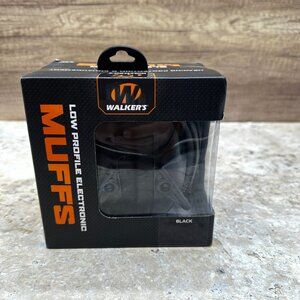Walkers Low Profile Muffs Hearing Protector Noise Reduction Rating 24 Decibeles